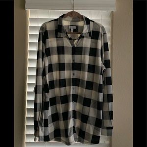 Denim & Co Buffalo Check shirt